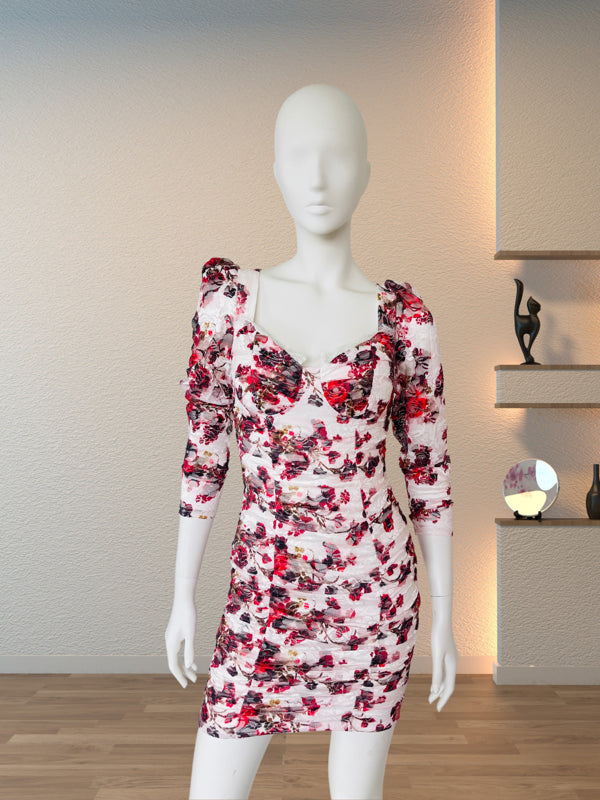 Blooming Elegance Mini Dress