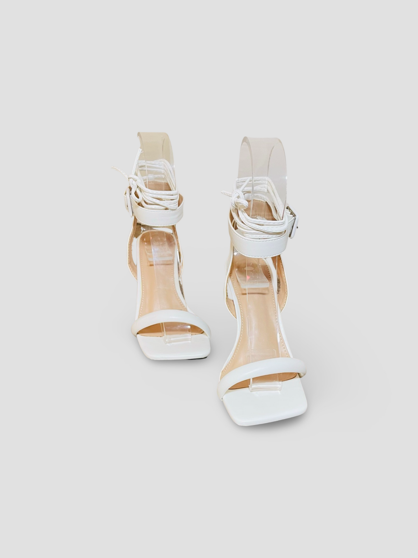 Lace-Up Ankle Strap Stilettos