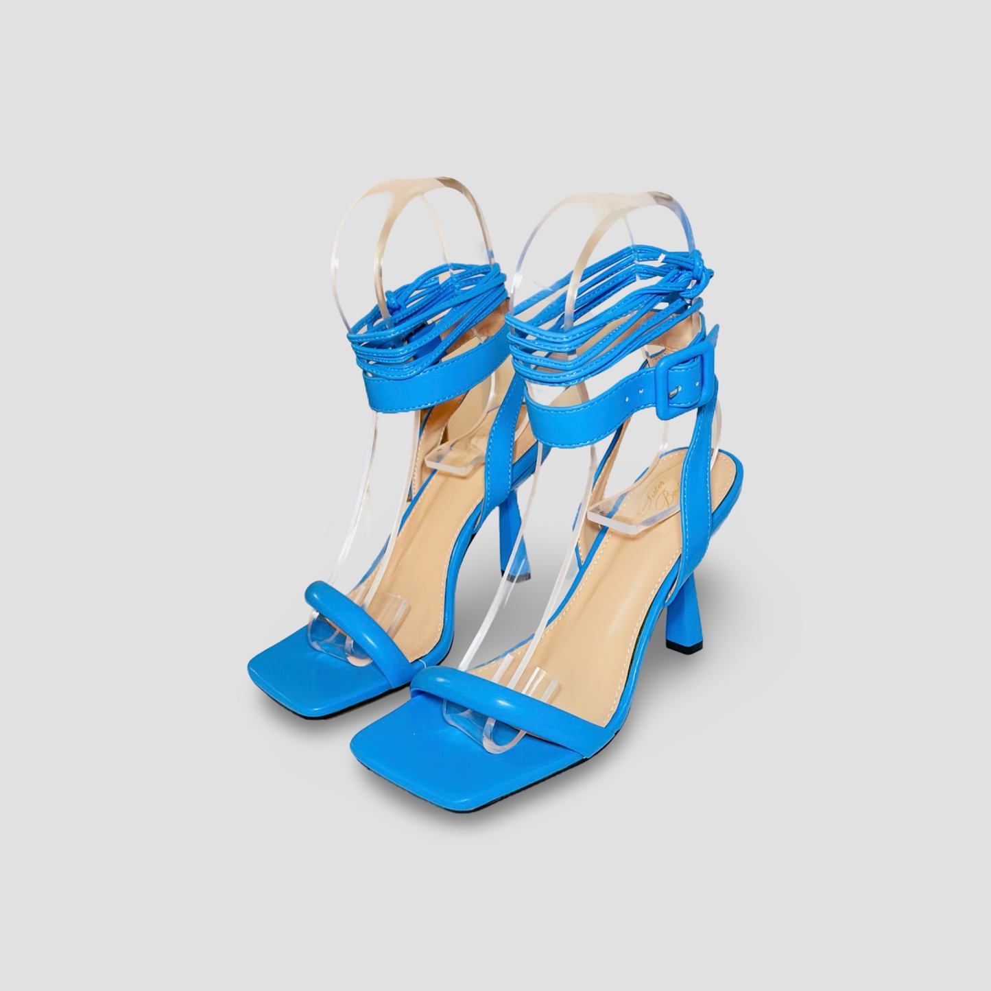 Lace-Up Ankle Strap Stilettos