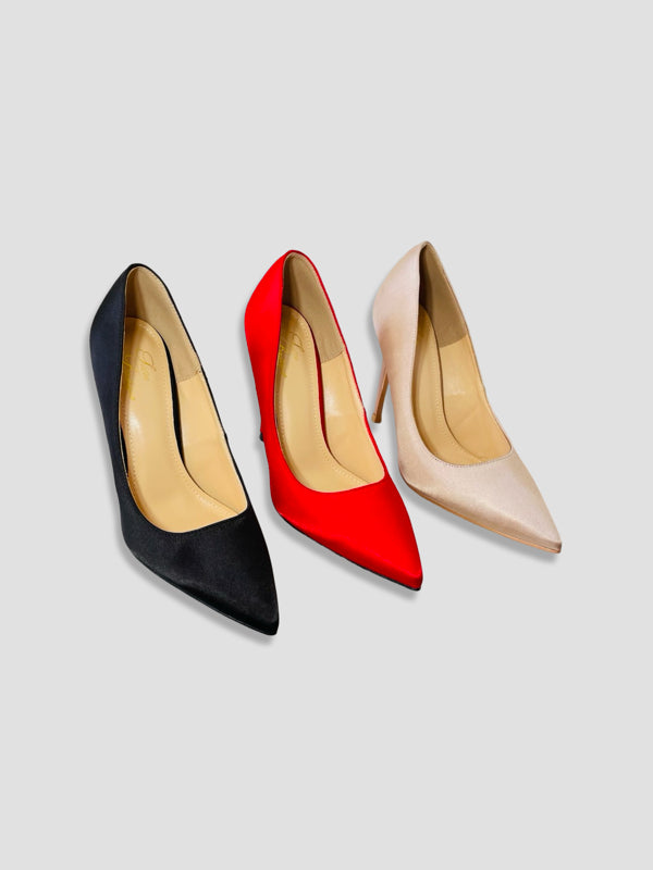 Elegant Satin Heels