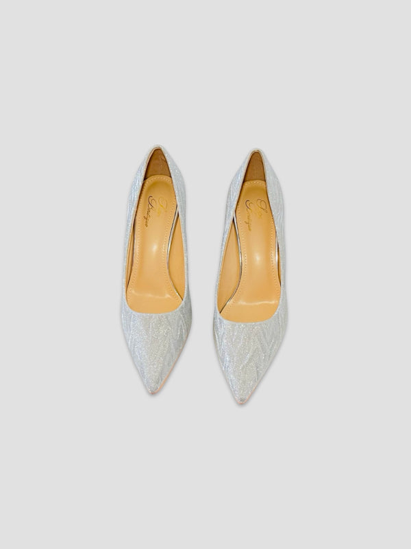 Glitter Stiletto Pumps