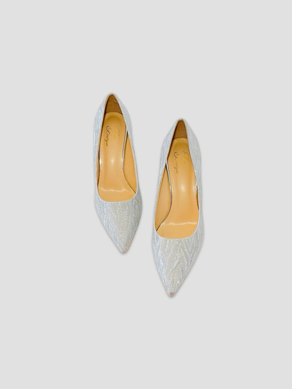 Glitter Stiletto Pumps