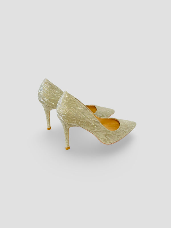 Glitter Stiletto Pumps