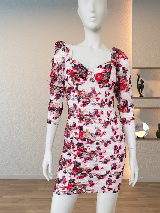 Blooming Elegance Mini Dress