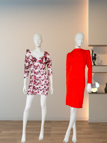 Blooming Elegance Mini Dress