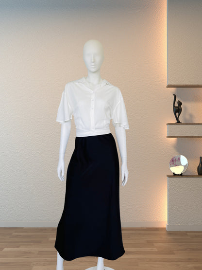 Breezy Knot-Front Shirt