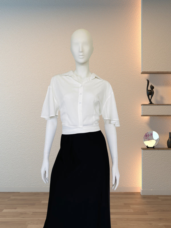 Breezy Knot-Front Shirt