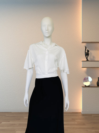 Breezy Knot-Front Shirt