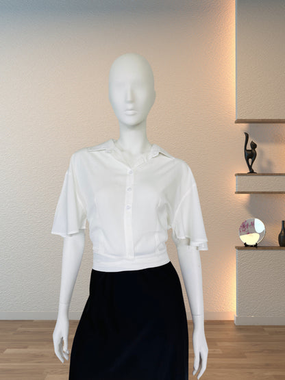 Breezy Knot-Front Shirt