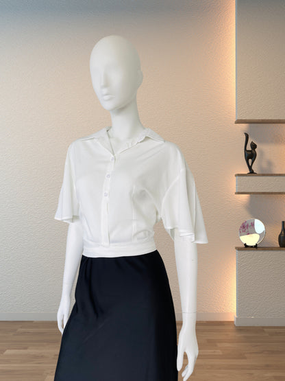 Breezy Knot-Front Shirt