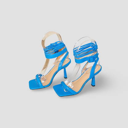 Lace-Up Ankle Strap Stilettos