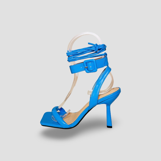 Lace-Up Ankle Strap Stilettos