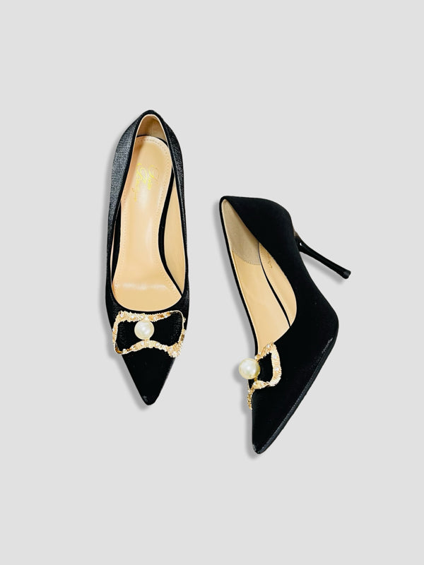 Crimson Pearl Royal Heels