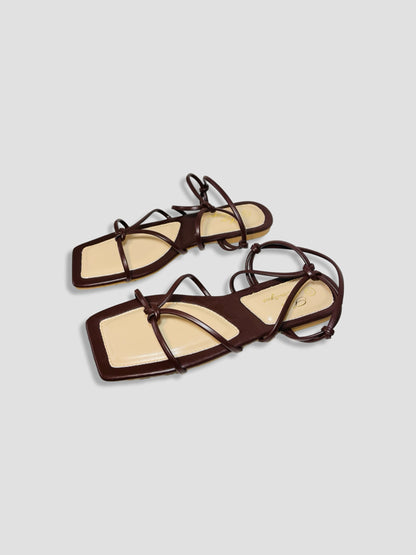 Strappy Flat Sandals