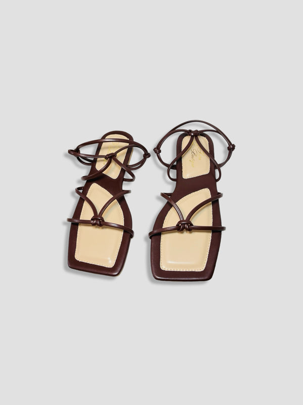 Strappy Flat Sandals