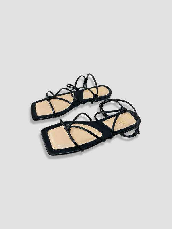 Strappy Flat Sandals