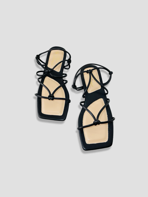 Strappy Flat Sandals