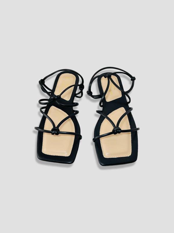 Strappy Flat Sandals