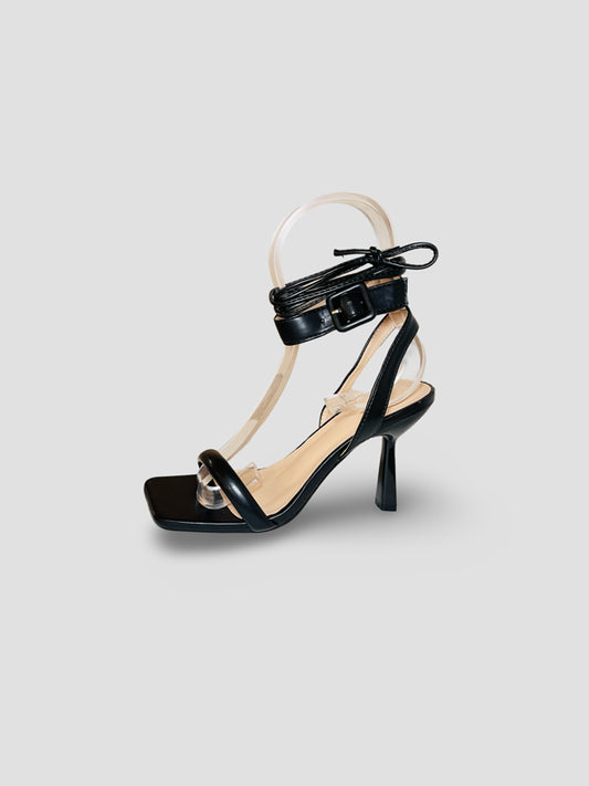 Lace-Up Ankle Strap Stilettos