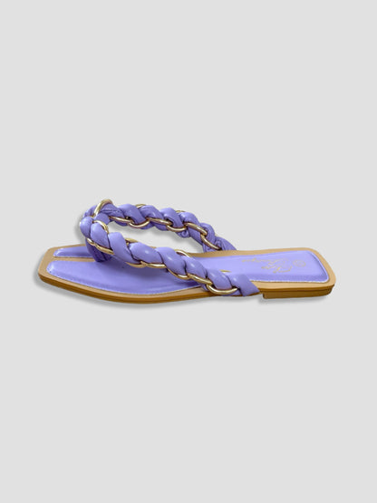 Braided Gold Chain Beach Thong